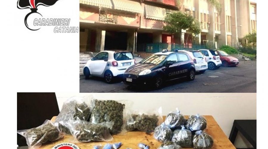 Catania, operazione antidroga in via Capo Passero: una donna arrestata