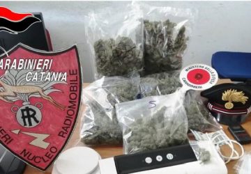 Guidava lussuosa e fiammante Bmw: beccato con 1,3 kg di marijuana