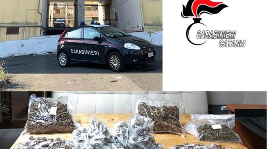 Catania, pusher in manette in viale Nitta: nascondeva 2,5 Kg di marijuana dentro un tombino