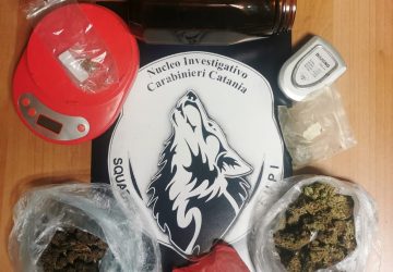 Aci Catena, i Lupi arrestano un fattorino della droga