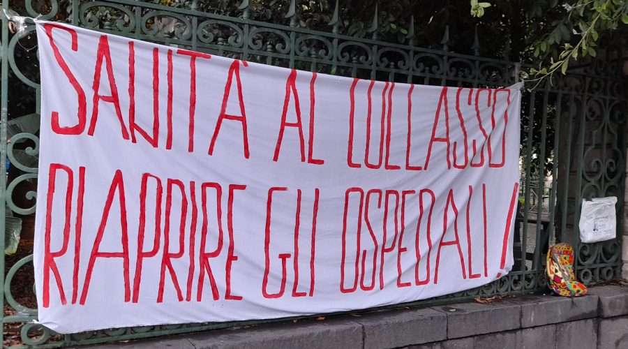 Catania, “Sanità al collasso: oggi fiaccolata per riattivare il “Vittorio Emanuele”