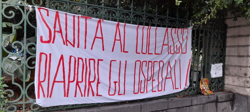 Catania, “Sanità al collasso: oggi fiaccolata per riattivare il “Vittorio Emanuele”