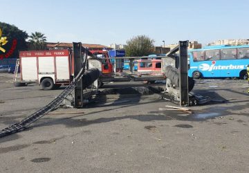 Maltempo, Vizzini, messa in sicurezza parcheggio Interbus