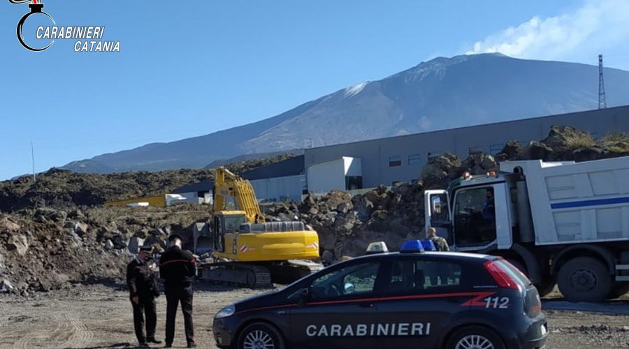 Bronte, aziende nel mirino dei Carabinieri: due denunce