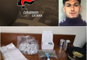 Catania, spacciatore tenta di fuggire dal terrazzo: arrestato