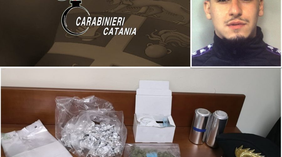 Catania, spacciatore tenta di fuggire dal terrazzo: arrestato