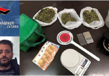 Tenta di disfarsi della droga ma viene arrestato