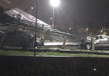 Maltempo: tromba d'aria nella zona sud di Catania