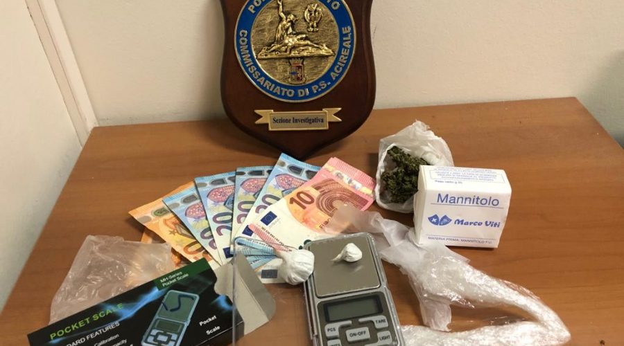 Acireale, arrestato dalla polizia sorvegliato speciale per spaccio di droga