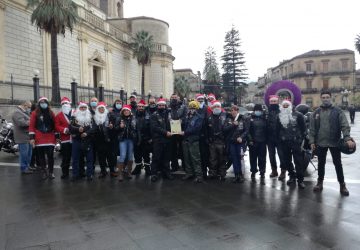 Giarre, il Natale solidale dei motociclisti