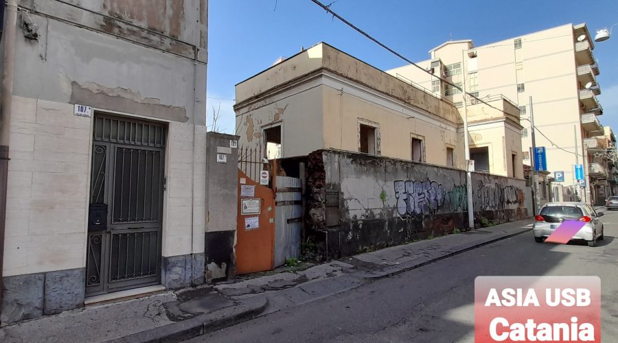 Catania, edificio pericolante in via del Bosco: Asia USB chiede intervento urgente