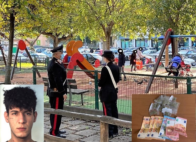 Spacciano davanti ai bambini che giocano nel Parco: tre arresti, due sono minorenni