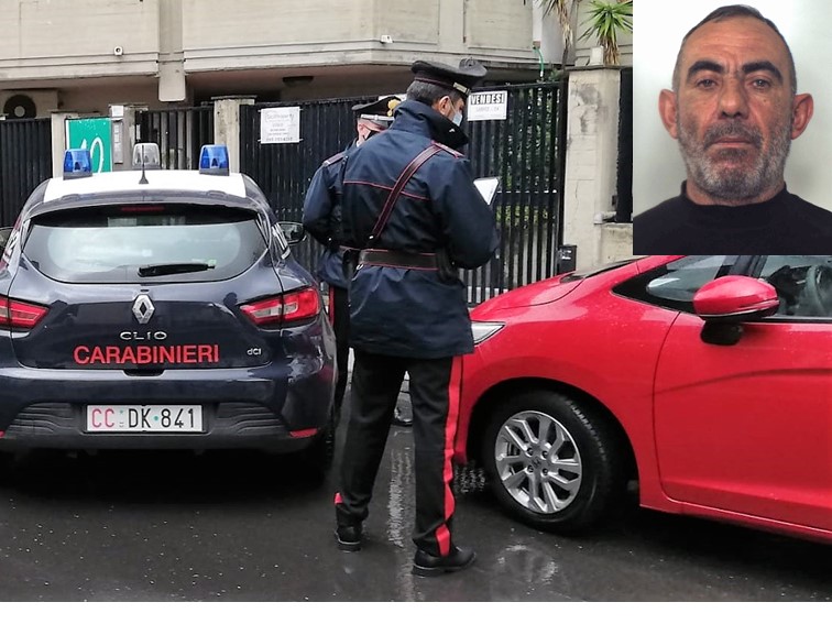 Sorpreso a rubare le gomme di un’auto: arrestato 43enne