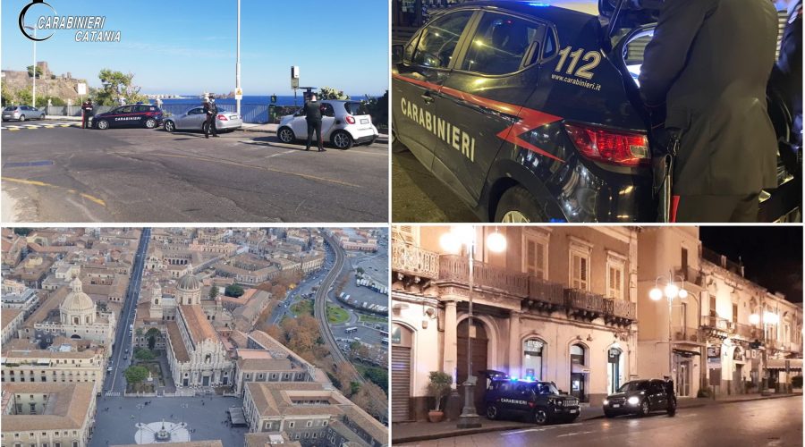 Catania e Provincia, intensificati i controlli anti covid-19 dei Carabinieri VIDEO