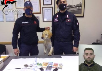 Mascali, a casa con marijuana e cocaina. 33enne in manette