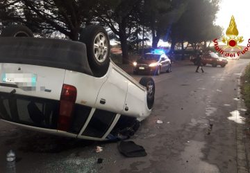 Vigili del fuoco impegnati a Ficarazzi e Nicolosi