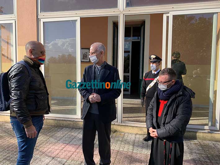 Riposto, incendio doloso Tenda San Camillo: l’intervento del Vescovo