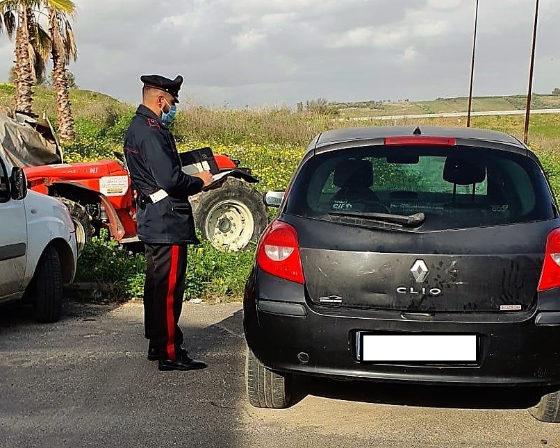 Palagonia, usano l’auto confiscata al congiunto condannato per mafia