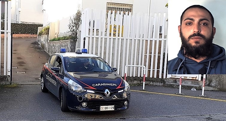 Aci Castello, aveva rapinato un corriere: arrestato e trasferito in carcere