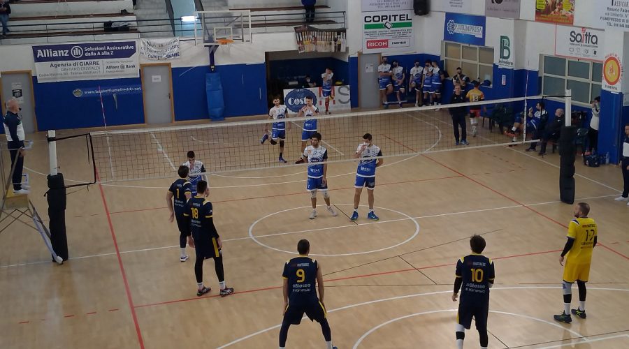 Serie B volley maschile, esordio amaro per il Papiro Fiumefreddo