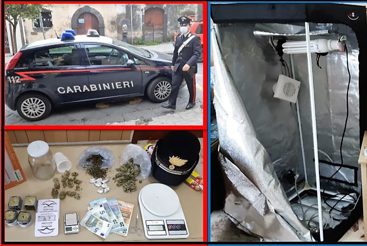 Aci Sant’Antonio, nascondeva la marijuana nel forno a legna: arrestato