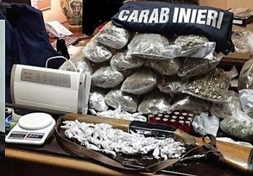 Armi e droga: in carcere il "custode"