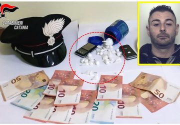 Fermato a Riposto con la cocaina in auto: arrestato 32enne mascalese