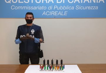 Acireale, fermato un 52enne per detenzione di arma alterata e munizioni
