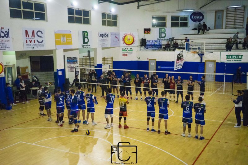 Volley, serie B maschile: il Papiro Fiumefreddo cede il derby al Letojanni