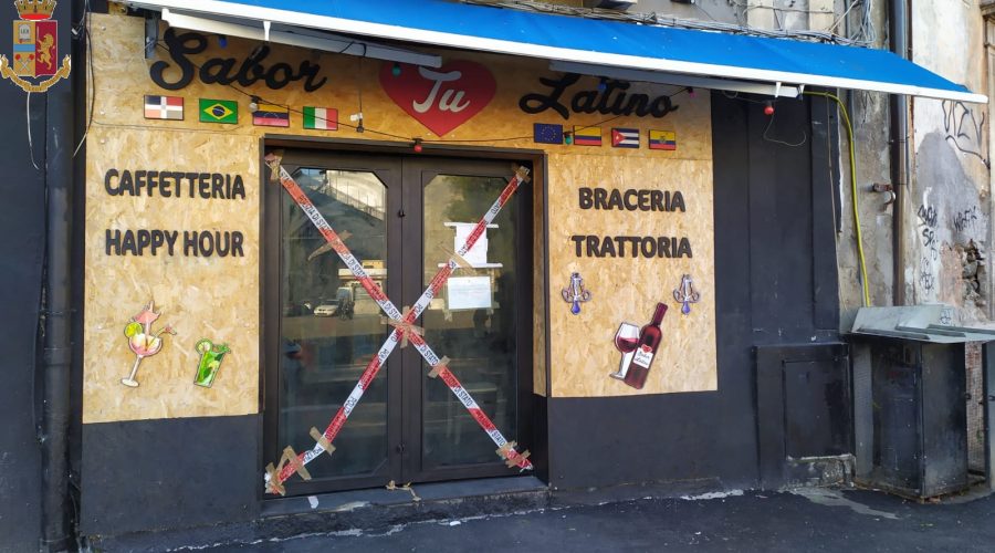 Catania, nuova chiusura per Sabor Latino