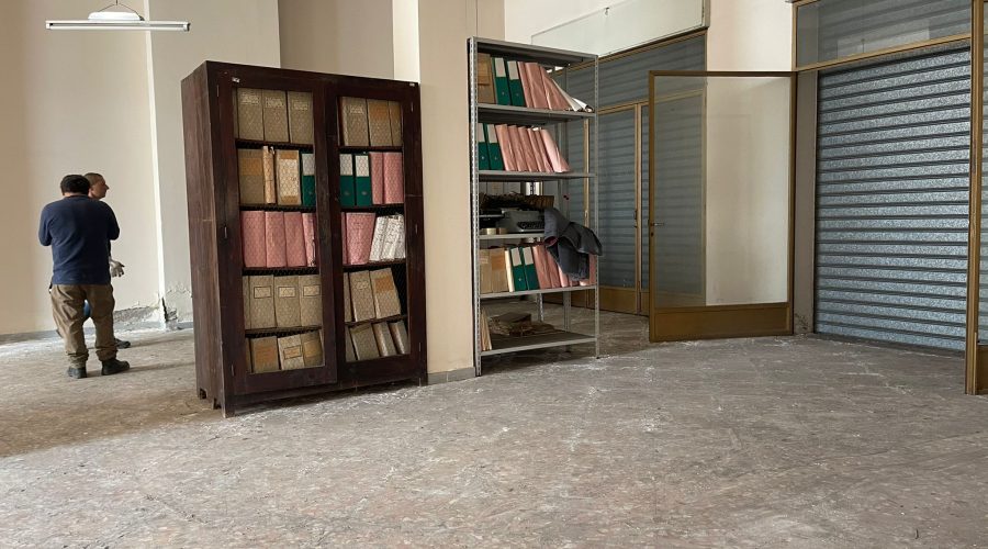 Giarre, avviato il trasloco dell’Archivio Notarile