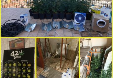 &ldquo;Non riesco ad entrare in casa&rdquo;: intervengono Carabinieri e VV.FF e scoprono una coltivazione di droga VIDEO