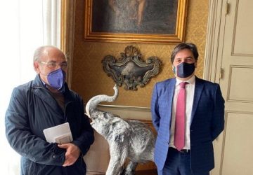 Catania, il sindaco Pogliese riceve il presidente dell'Ersu Cantarella