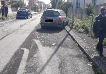 Riposto, incidente stradale autonomo sulla via Marco Polo: due feriti