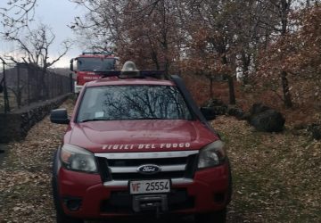 75enne dispersa sull'Etna: soccorsa dai Vigili del fuoco