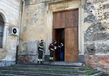 Giarre, diventa un giallo il "restauro" della chiesa del Convento. Interviene la Prefettura
