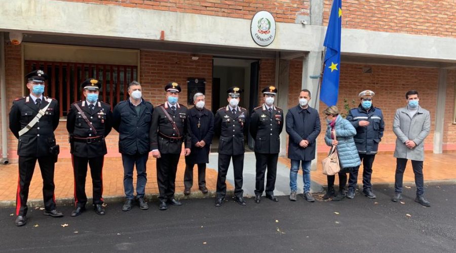 Castiglione, inaugurata la nuova caserma dei carabinieri