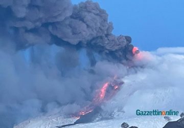 Etna, 14esimo parossismo del vulcano