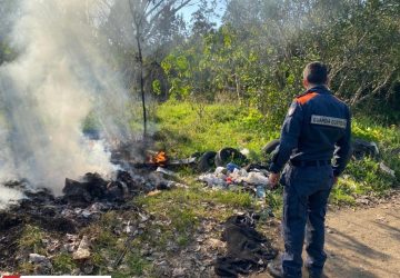 Mascali, Guardia costiera sequestra discarica in un'area esterna del depuratore VIDEO