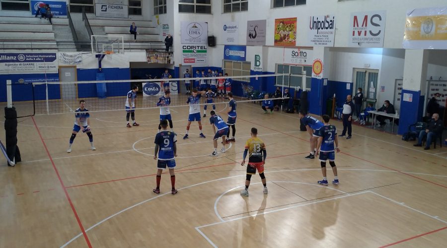 Volley serie B maschile, pesante sconfitta interna per il Papiro Fiumefreddo