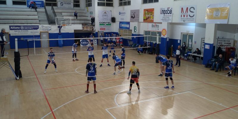 Volley serie B maschile, pesante sconfitta interna per il Papiro Fiumefreddo