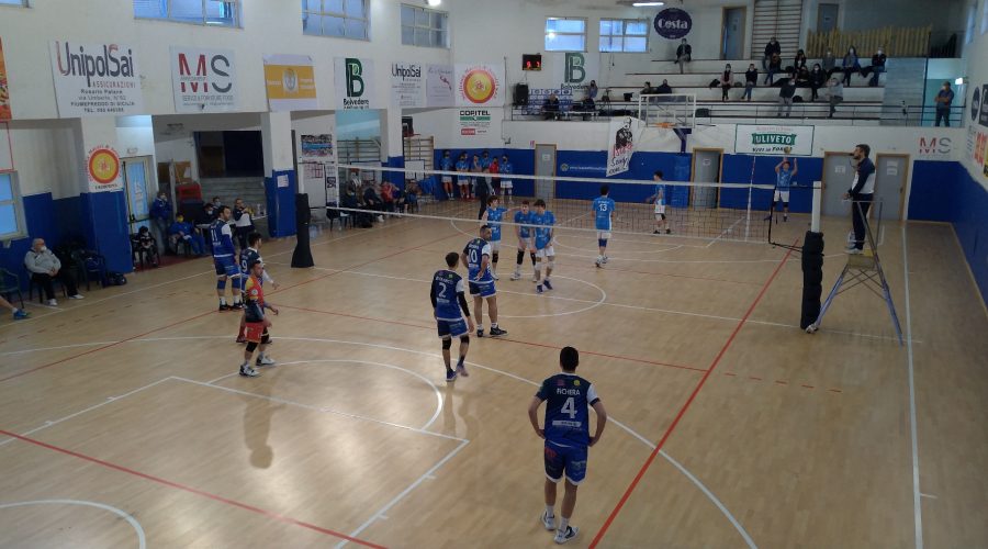 Volley serie B maschile, il Papiro chiude il girone con una vittoria