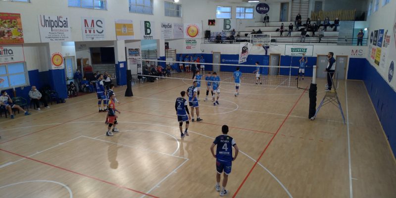 Volley serie B maschile, il Papiro chiude il girone con una vittoria