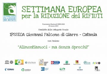 La scuola &ldquo;Ipsseoa Giovanni Falcone di Giarre&rdquo; in finale della XII edizione della SERR 2020