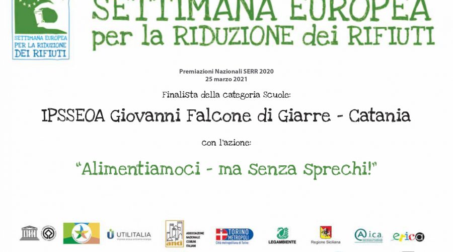 La scuola “Ipsseoa Giovanni Falcone di Giarre” in finale della XII edizione della SERR 2020