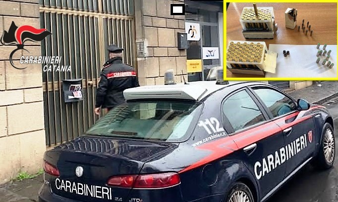 Catania, durante la lite col cognato gli mostra una cartuccia: “questa è per te”