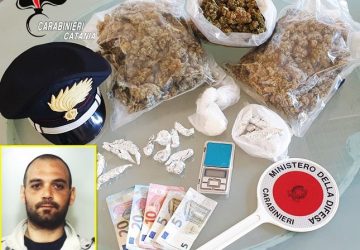 Spaccia e nega di essere il proprietario della stalla. Arrestato 31enne