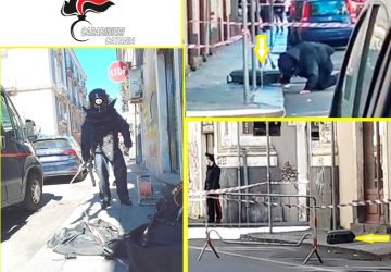 Catania, valigia sospetta in pieno centro. Intervengono gli Artificieri dell'Arma