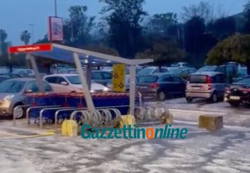 Marzo mese "pazzo", grandine primaverile a Trepunti  VIDEO