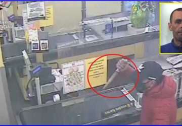 Rapina a mano armata un supermercato: braccato, si consegna ai carabinieri VIDEO